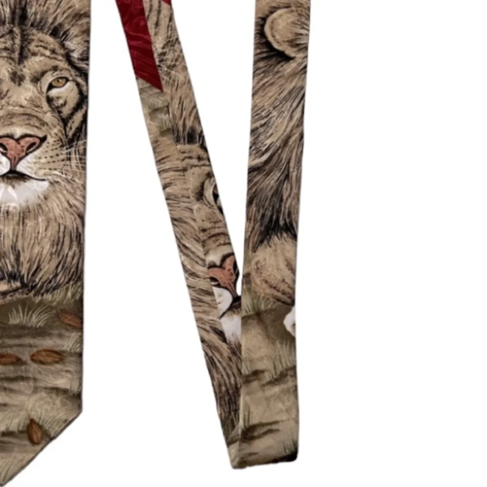 Endangered Species vintage necktie